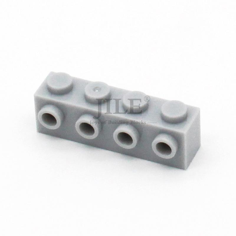 20pcs MOC Compatible 30414 Brick Modified 1x4 with Studs On Side Building Blocks Bulk DIY Assembles Parts Construction Toys