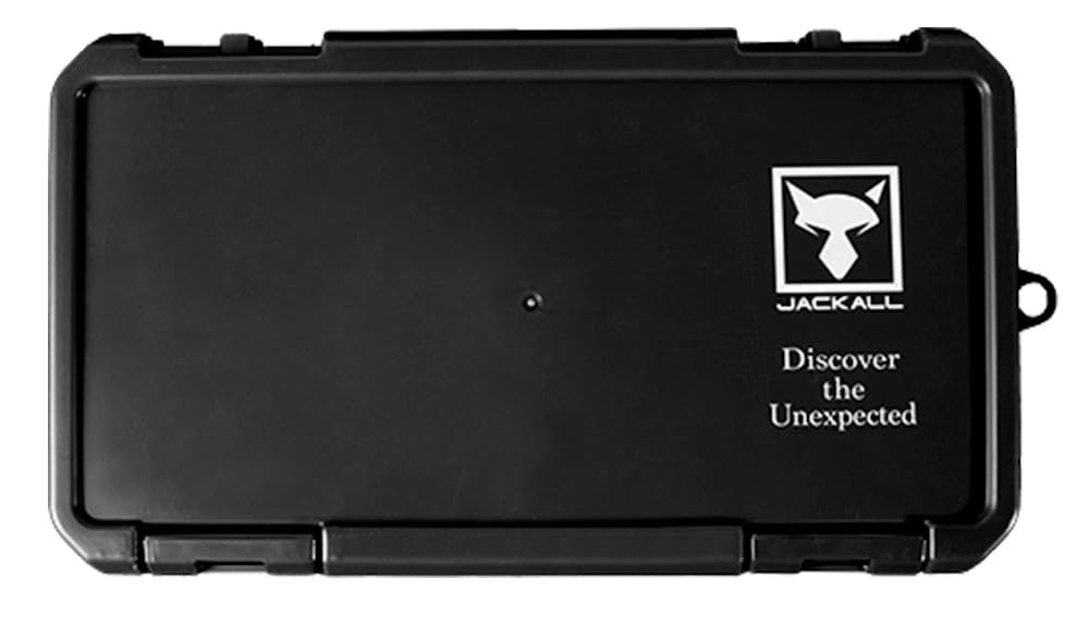 

JACKALL Cushion Ty Rubber Box, Deep, Black