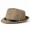 Straw Hat Men's Fashion Sunshade Top Hat Women's British Retro Jazz Hat Gentleman's Hat Sun-proof Hat