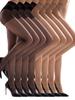 8 Pairs Pack High Waist Sheer Tights Women'S Ultra Thin Transparent Black Nude Pantyhose Multi Color Stockings Set