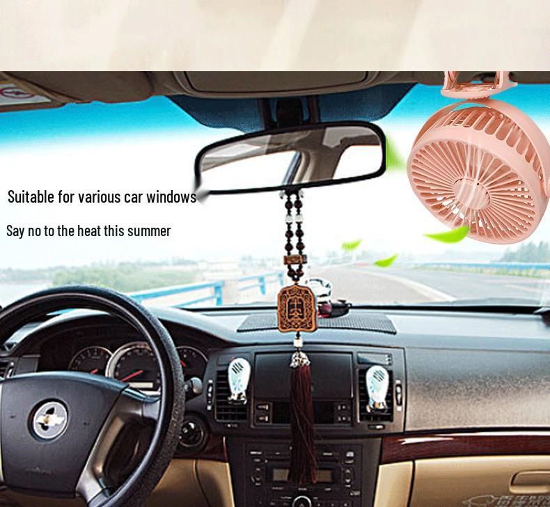 Mini Portable Ultra-Quiet USB Clip Fan: High Wind Power, Desktop-Friendly Electric Model