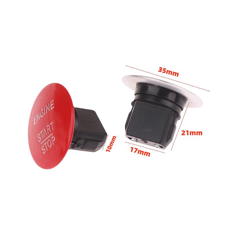 1 Piece For Mercedes C W204 Glk X204 W176 W205 W212 Car Keyless One-Click Start Stop Push Button Engine Ignition Switch
