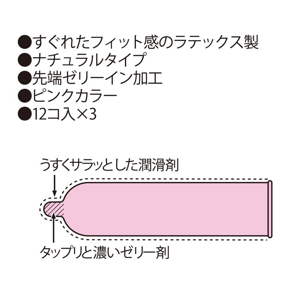 JEX Sugo Usu 1000 12 pieces per 3 boxes Rubber, box,