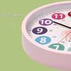 10inch Kids Learnings Clock, Kids Clock for Bedrooms, Playrooms Wall Decors