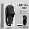 EVA Plus Size Non-Slip Shower Slippers for Men & Women - Hollow, Odor-Free, Indoor/Outdoor Use