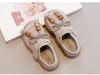 Girls' Tassel Birkenstock Shoes - 2026 Spring/Autumn Casual Leather Moccasins for Little Girls, New Chinese-Style Versatile Footwear.
