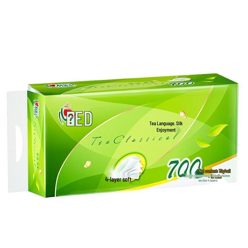 Mind Act Upon Mind Tea Whisper Silk Enjoy RW710 4-Ply Toilet Paper Rolls