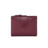 New Women's High-End Bi-Fold Zipper Wallet - Solid Color, Polyester Coin Purse