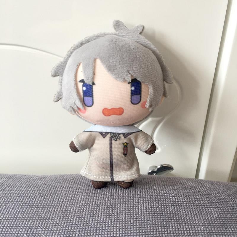 10cm Achsenmächte Plüschpuppe Schlüsselanhänger Hetalia Arthur Kirkland Alfred F Jones Wang Yao Schlüsselanhänger Requisiten Weihnachtsgeschenk