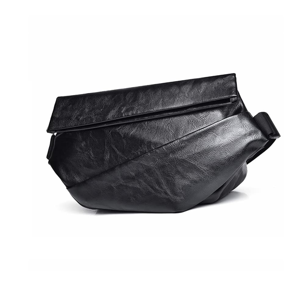 Whatna Leder Schulter Crossbody Brust Dickes Leder Kleinunternehmen Passt ein Perfekt für und Radfahren Herren Tasche, Tasche, Tasche, Tasche, 9,7-Zoll iPad,