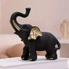 Misterny Słoń Statua Żywica Dzieło Sztuki Wzbogaca Regał Dekoracje Biurka