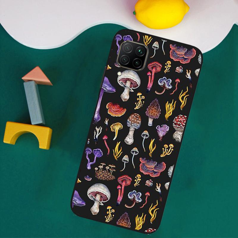 Trippy Mushroom For Huawei Nova 11i 12s 12i 8i 7i Y73 Y70 Y90 Y60 Y72 Y61 Y91 9 10 SE P30 Pro P40 Lite Case