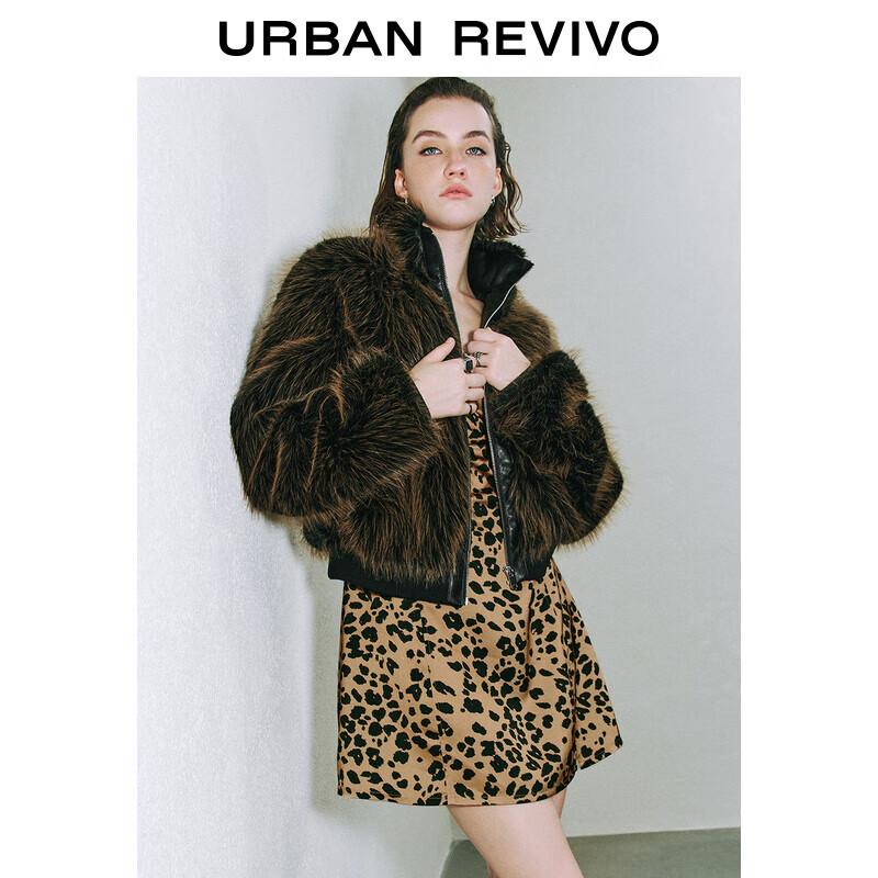 

Женская модная плюшевая куртка на молнии со стойкой XS