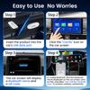 X1CA/X2CA CarlinKit 2-In-1 Wireless Adapter Wireless CarPlay Android Auto Plug &Play WiFi BLE Auto-connect For Baidu CarLife Car