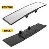 Universal 300MM Convex Clear Interior Clip On Rear Mirror Wide View Angle US H
