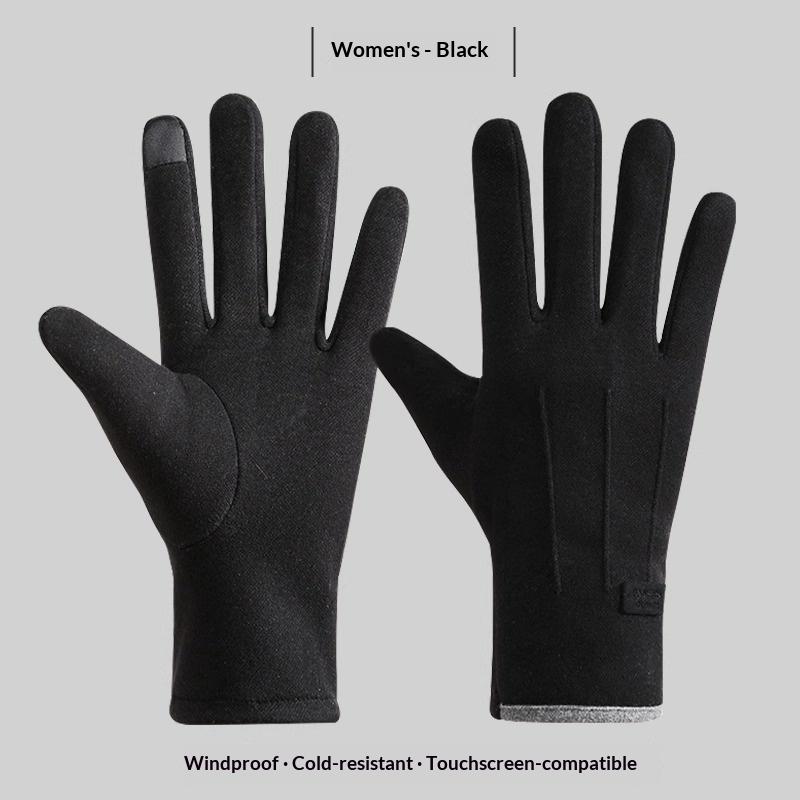 Winterhandschuhe für Damen Herren Warme Touchscreen-Handschuhe Kälteschutz Fäustlinge mit vollen Fingern Outdoor Radfahren Dicke Handschuhe