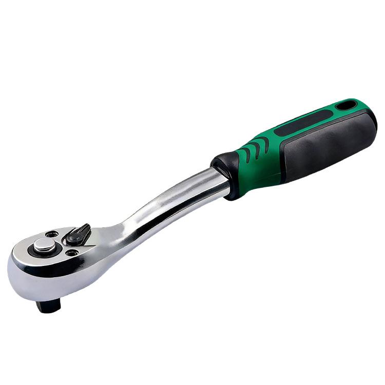 Quick Release Ratchet Spanner 72 Teeth Ratchet Wrench Pear Head Ratchet Spanner Adjustable Ratchet Socket Wrench