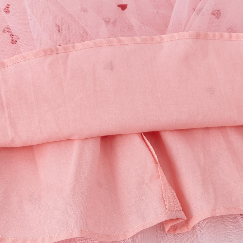 Children's Fashion Sleeveless Dress Heart Lace Princess Dress