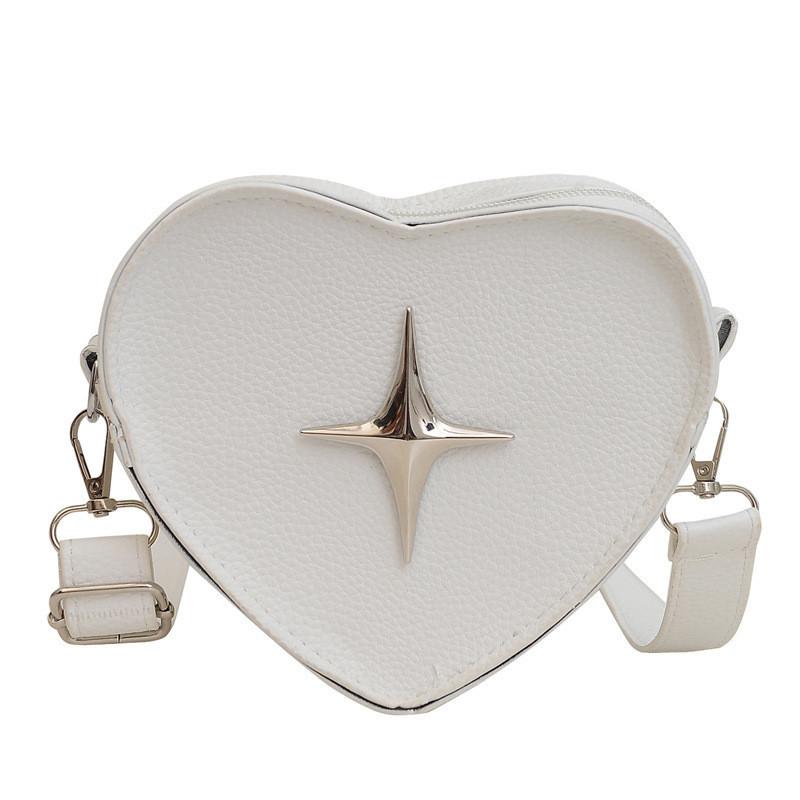 Trendy Heart Shaped Mini Crossbody Bag For Women In Chic Design Ideal For Daily Use