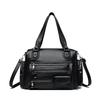 Ladies' Fashion Handbags Vintage Soft Leather multi pocket shoulder Commute bags Designer Commute Large Capacity Ladies Tote Sac
