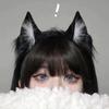 1 ks Halloween Kočičí Uši Cosplay Čelenka pro Ženy - Nový Styl 2026, Roztomilá Čelenka na Mytí Obličeje, Čelenka Připravená na Fotografie