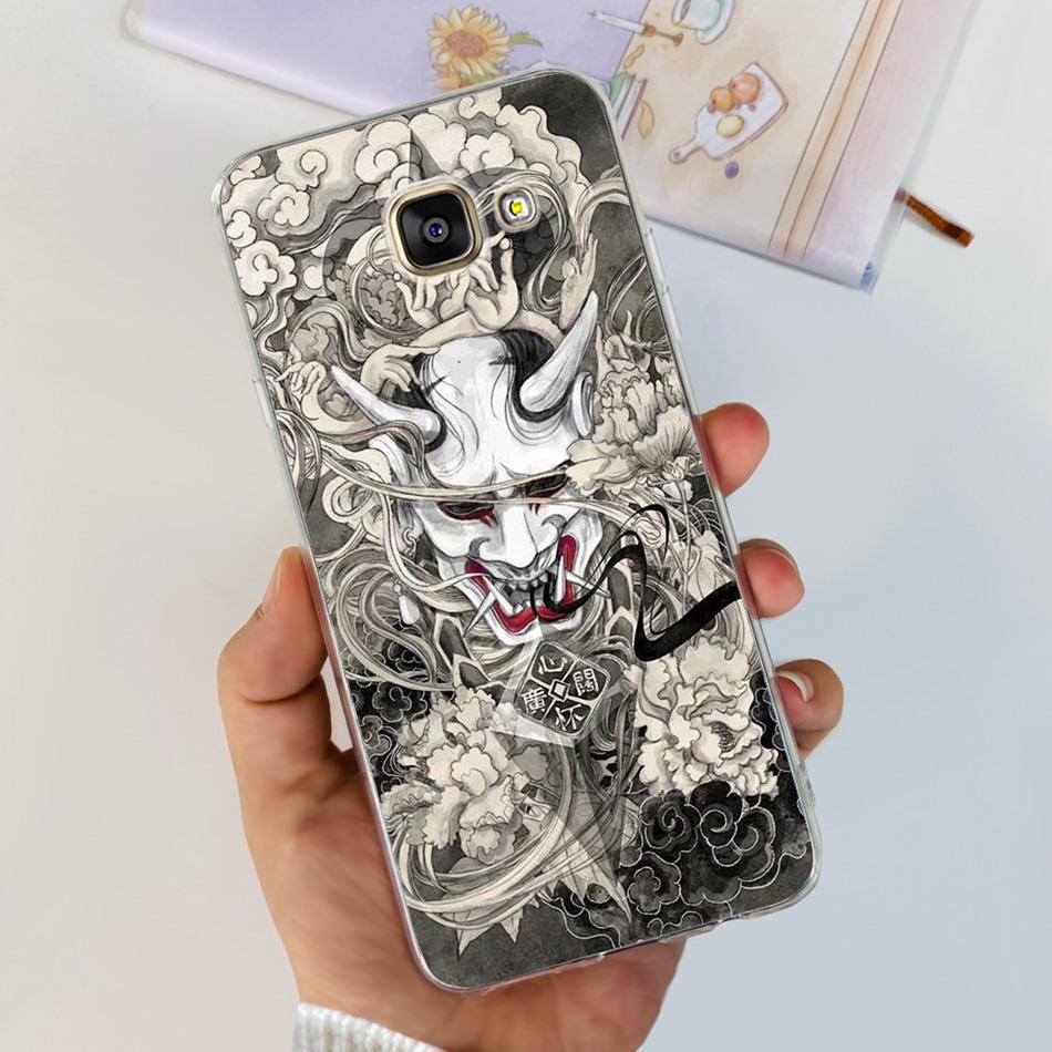 Pour Samsung Galaxy A5 2016 Coque Samsung A5 2017 2015 A500F A520F SM-A510F Impression Élégante Silicone Souple TPU Coque Arrière de Téléphone