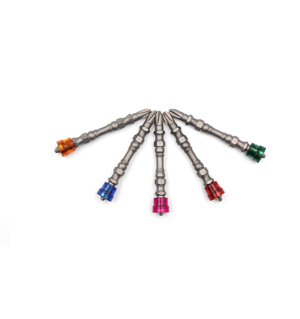 Electric Power Driver Bit Set Phillips Screwdriver Bits, Magnetic 5pcs 1/4 Inch Hex Shank PH2 Magnetic Phillips Cross Screw Bits