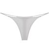 European-American Double Layer Thin Strap Printed Thong Bikini - Low Waist, T-Back Lingerie & Fitness Wear