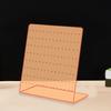 Acrylic Earring Rack Stylish Jewelry Display Space-Saving Long Lifespan Jewelry Rack for Store Home