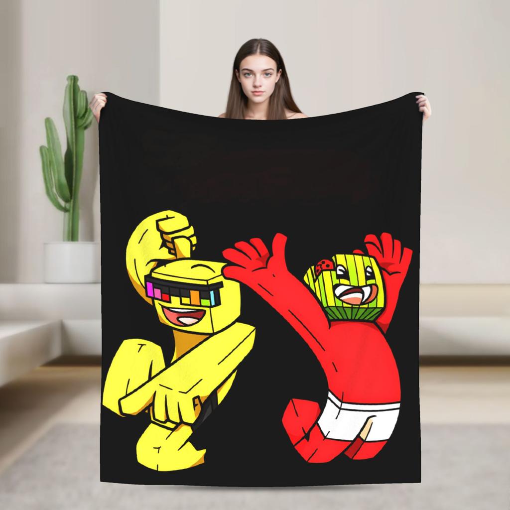 S-Sonnig und M-Melone Decke Weich Warm Flauschig Plüsch Bettwäsche Überwürfe Für Schlafzimmer Dekorative Flanell Tagesdecke Bettbezug