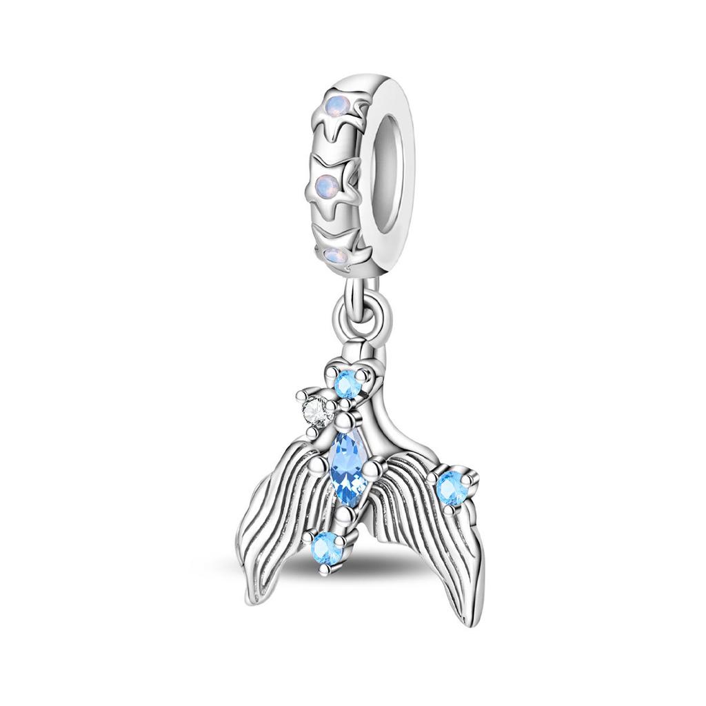 2026 Charm Charm Beads Sea Life Starfish Sea Turtle Jellyfish DIY Jewelry Bracelet Accessories 925 Silver
