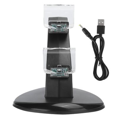 2 In 1 Double Airplane Gamepads Desktop Charger Charging Stand Accessory for PS4