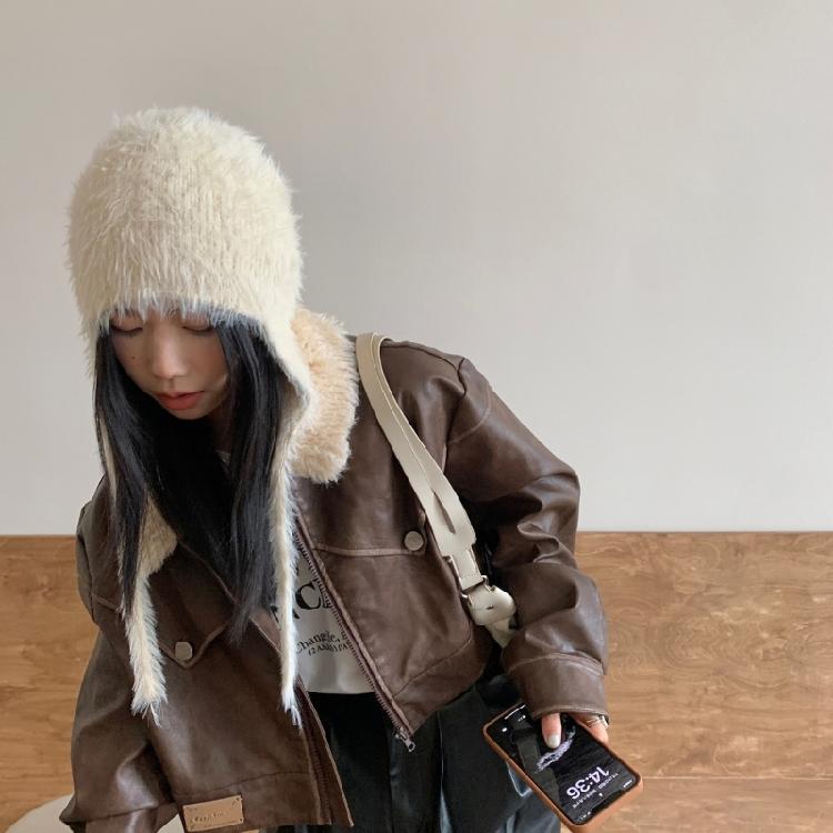 Winter Trapper Hat for Teens Keep Warm Protecting Ear Hat Windproof Outdoor