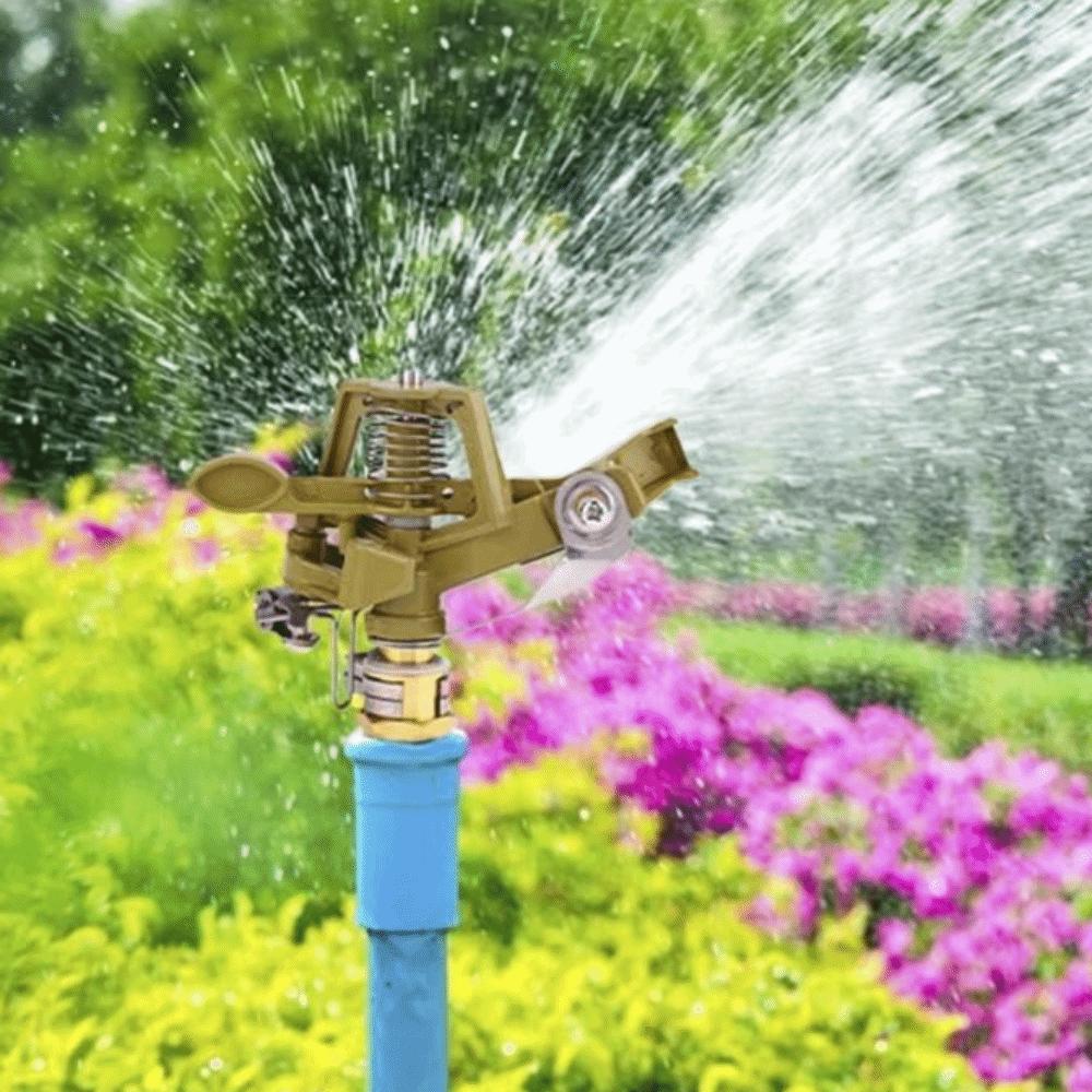 360° Rotation Impact Sprinkler Head Garden Spray Nozzle  for Irrigation Watering Spraying