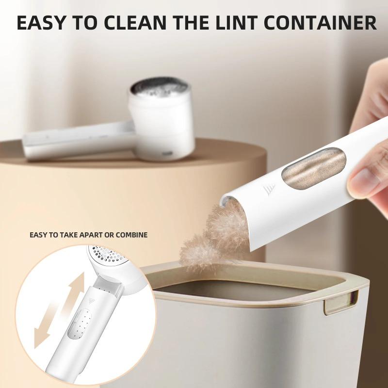 Xiaomi Electric Lint Remover Fabric Shaver with 6 Leaf Blades 3 Speeds LED Display Deep Pilling Removal for Clothes Sweater Couchs