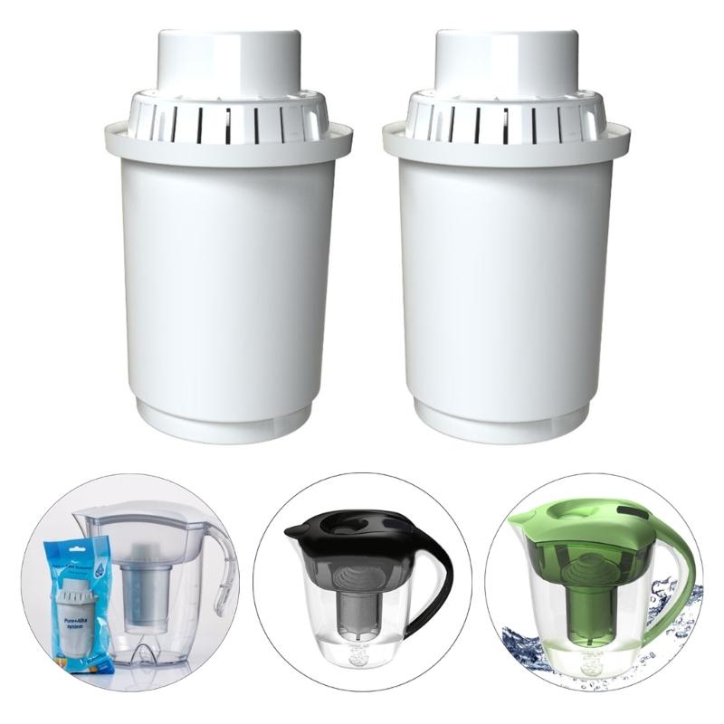 2pcs/set Replacement Filter Efficient Water Filter Lightweight for Water Pitcher Remove Impurities Ensure Safe Water