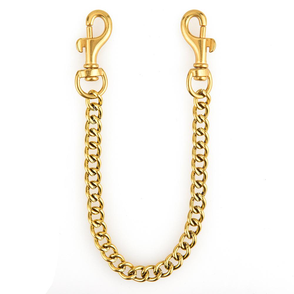 Metal Chain Bag Hanging Chain Simple Versatile Alloy Material Bag Decorative Chain Women'S Pendant Spot