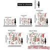2pcs,Curtains Christmas Tree Candy Swirl Berries (3) Print Modern Curtains Versatile Polyester Fabric Curtains Holiday