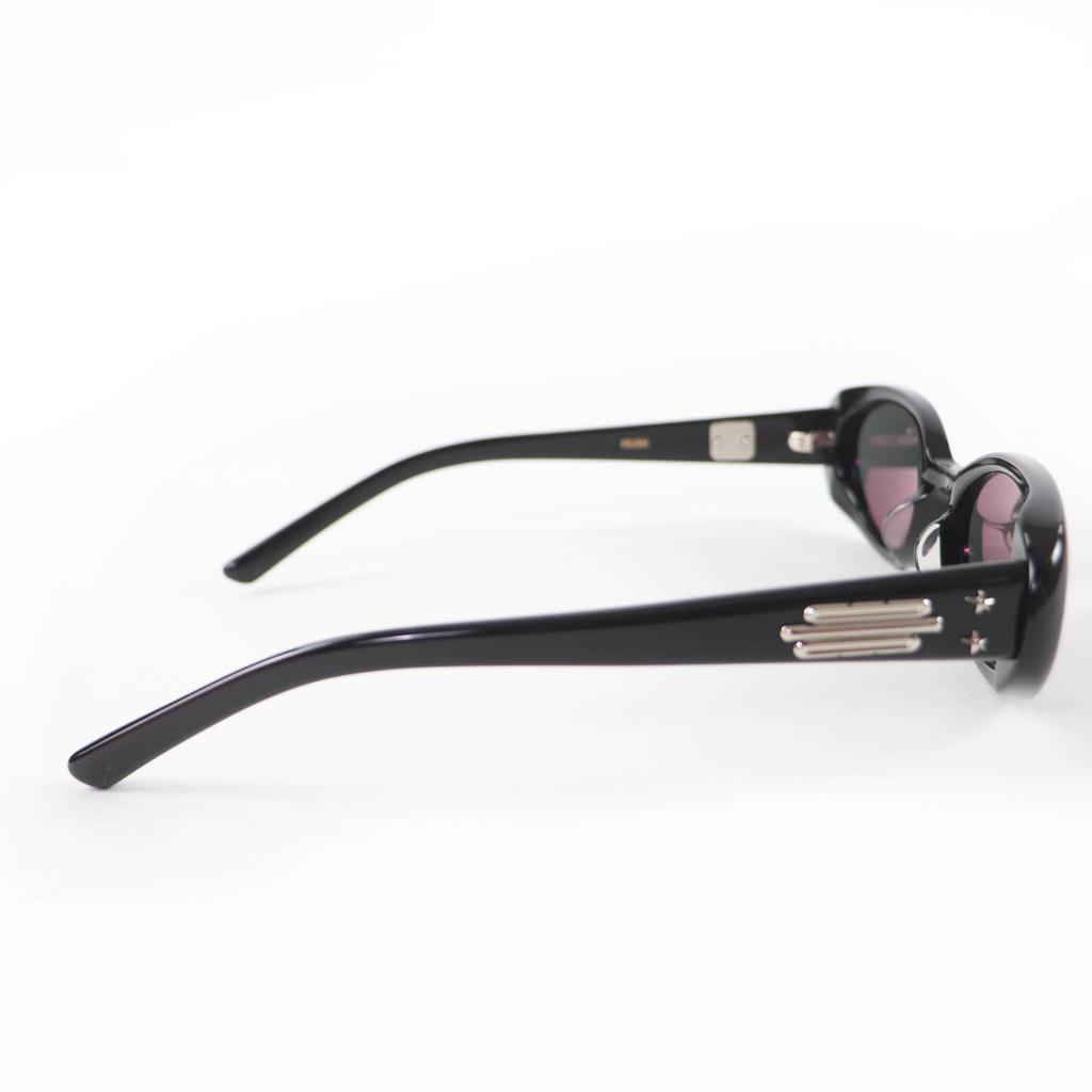 Excellent GENTLE MONSTER sunglasses HUSH JENNY Jenny collaboration oval black Used