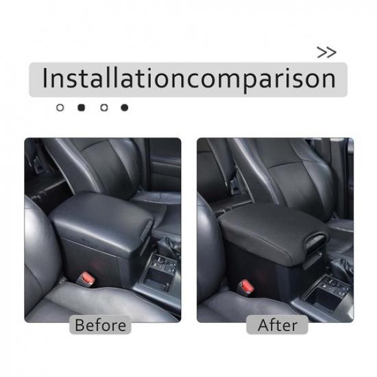 Center Console Cover Armrest Pad Cloth Cushion For Toyota Land Cruiser 2010-