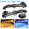 Smoked Lens Side Mirror Sequential Turn Signal Light For BMW X3 F25 X4 F26 X5 F15 X6 F16 2014-2018 LED Dynamic Blinker