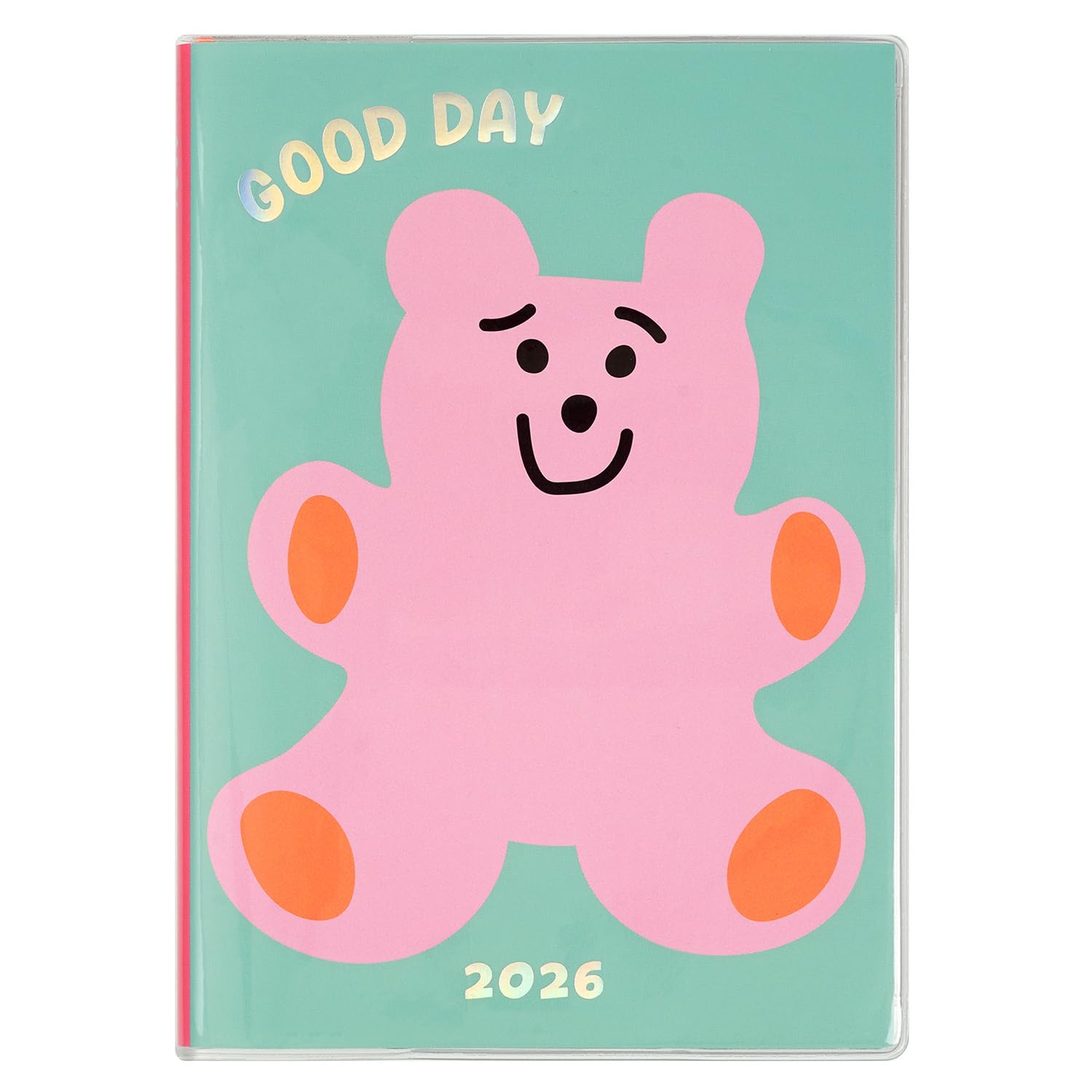 

Еженедельник Greeting Life Chic 2026 B6, Размер, Еженедельный, Мягкая обложка, Медведь, CD-1369-MM (Начинается в 2026 году)