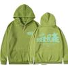 Girls Winter Hoodie Fleece Lined Loose Fit Printed Sweatshirt Streetwear