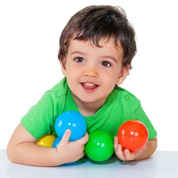 Molto Colored Balls for Ball Pit - MOLTO - 100 Pcs - Baby - Blue - Multicolor