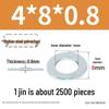 Oversized Thickened Galvanized Iron Flat Washer M2M3456810-M6