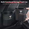 Car Valve Cup Holder Drink Rack Storage Bin Auto Back Seat Organizer  For Model 3 Model S Model X Model Y
