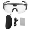 Yanmis Cycling Glasses with 12MP 1080P HD Smart Camera Glasses with Lens and Image for Outdoor Sports and Lifestyle Recording Camera, Wide-Angle