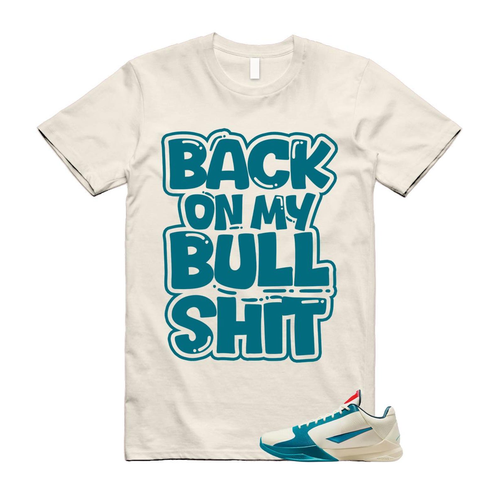 5 Spruce Protro Coconut Milk Teal T Shirt Match BULL XL