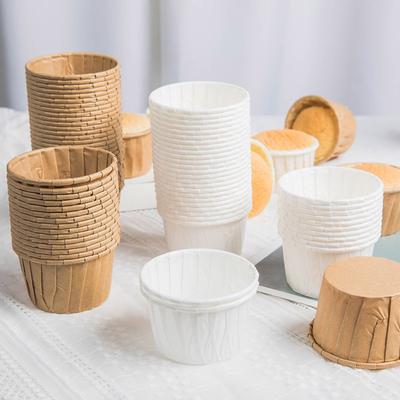 50 Stück Muffins Papier Cupcake Förmchen Backförmchen Hüllen Muffinboxen Kuchenbecher Dekorationswerkzeuge Küchenkuchenwerkzeuge DIY
