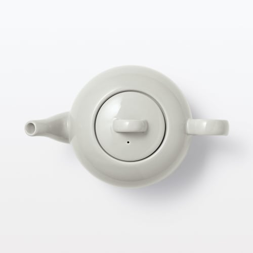 MUJI MUJI Everyday Teapot Gray Beige 700mL with Strainer 83444389